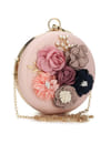 YouBella Jewellery for Women Jewellery Organiser Make up Cosmetics Storage Clutch Purse Box (YB_Clutch_3) (Pink)