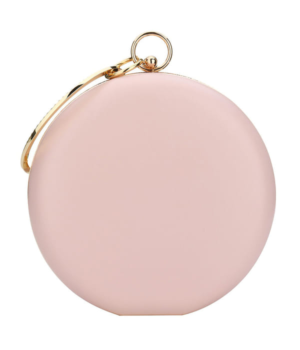 YouBella Jewellery for Women Jewellery Organiser Make up Cosmetics Storage Clutch Purse Box (YB_Clutch_3) (Pink)