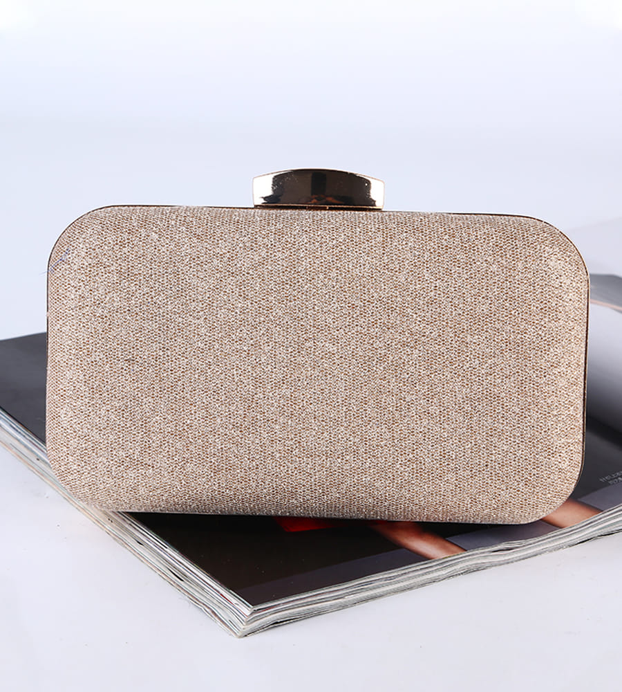 YouBella Jewellery for Women Jewellery Organiser Make up Cosmetics Storage Clutch Purse Box (YB_Clutch_4) (Brown)
