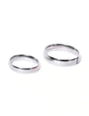 YouBella Silver-Toned Couple Ring Set